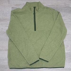NWT Men's Goodfellow & Co Green Zip-Up Sweater